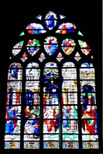 Verrière Incrédulité de saint Thomas (xvie siècle).JPG